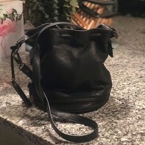 Via Spiga Leather Bucket Bag